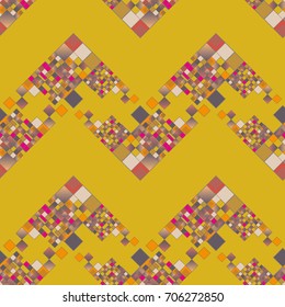 Abstract color seamless pattern for new background.