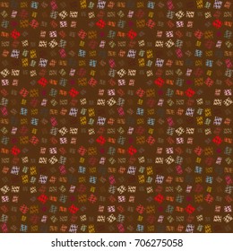 Abstract color seamless pattern for new background.