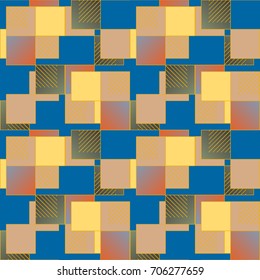 Abstract color seamless pattern for new background.