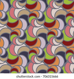 Abstract color seamless pattern for new background.
