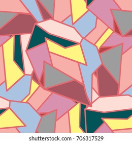 Abstract color seamless pattern for new background.
