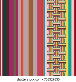 Abstract color seamless pattern for new background.