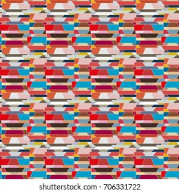 Abstract color seamless pattern for new background.