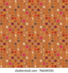Abstract color seamless pattern for new background.