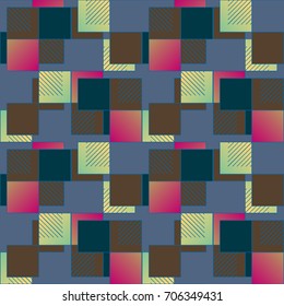 Abstract color seamless pattern for new background.