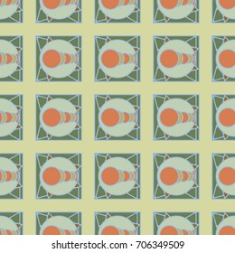 Abstract color seamless pattern for new background.
