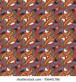 Abstract color seamless pattern for new background.