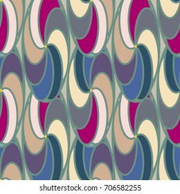 Abstract color seamless pattern for new background.