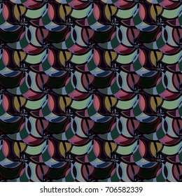 Abstract color seamless pattern for new background.