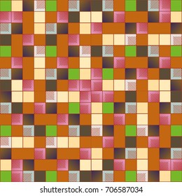 Abstract color seamless pattern for new background.