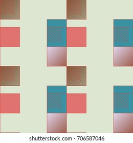 Abstract color seamless pattern for new background.