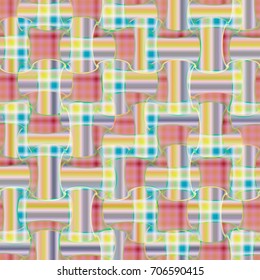 Abstract color seamless pattern for new background.