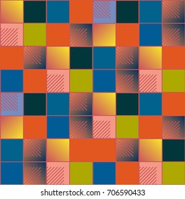 Abstract color seamless pattern for new background.