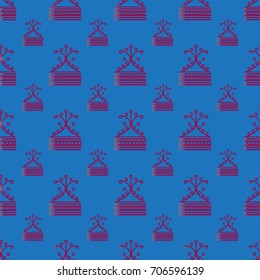 Abstract color seamless pattern for new background.