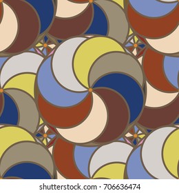 Abstract color seamless pattern for new background.