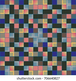 Abstract color seamless pattern for new background.