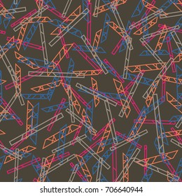 Abstract color seamless pattern for new background.