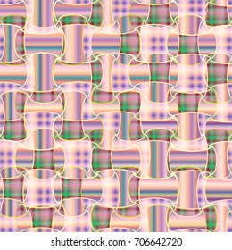Abstract color seamless pattern for new background.