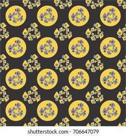 Abstract color seamless pattern for new background.