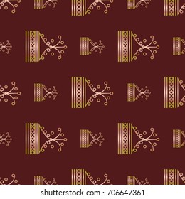 Abstract color seamless pattern for new background.