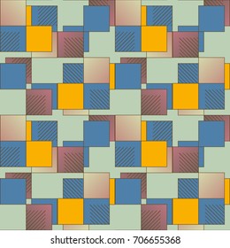 Abstract color seamless pattern for new background.