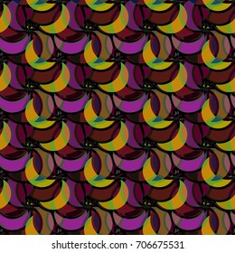 Abstract color seamless pattern for new background.