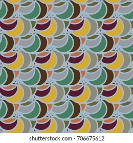 Abstract color seamless pattern for new background.