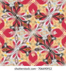 Abstract color seamless pattern for new background.