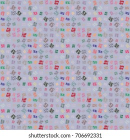 Abstract color seamless pattern for new background.