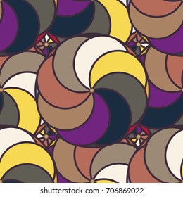 Abstract color seamless pattern for new background.