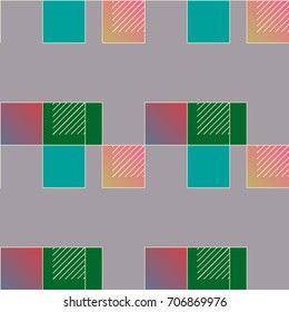 Abstract color seamless pattern for new background.