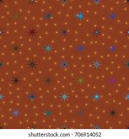 Abstract color seamless pattern for new background.