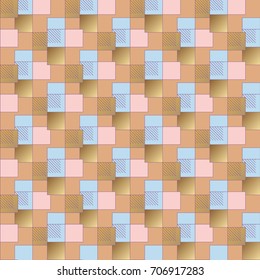 Abstract color seamless pattern for new background.