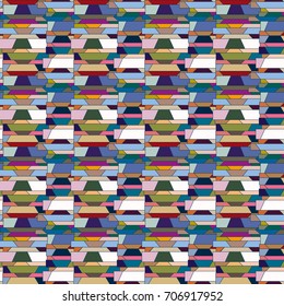 Abstract color seamless pattern for new background.