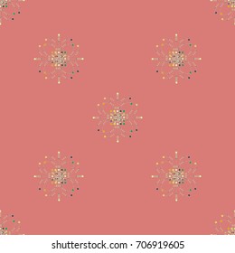 Abstract color seamless pattern for new background.