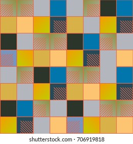 Abstract color seamless pattern for new background.