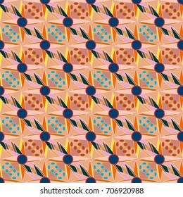 Abstract color seamless pattern for new background.
