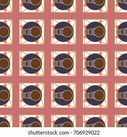 Abstract color seamless pattern for new background.