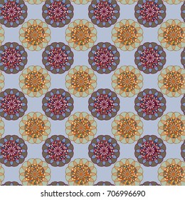 Abstract color seamless pattern for new background.
