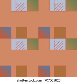 Abstract color seamless pattern for new background.