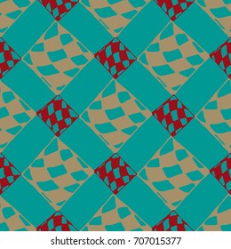 Abstract color seamless pattern for new background.