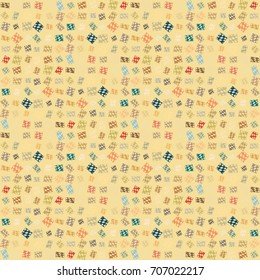 Abstract color seamless pattern for new background.