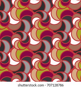 Abstract color seamless pattern for new background.