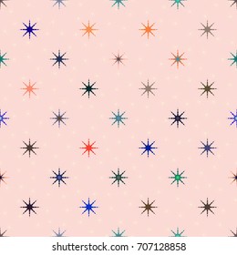 Abstract color seamless pattern for new background.