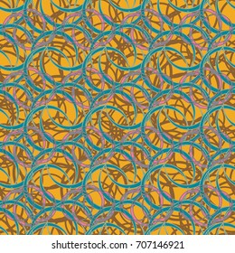 Abstract color seamless pattern for new background.