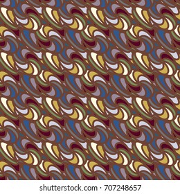 Abstract color seamless pattern for new background.