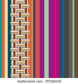 Abstract color seamless pattern for new background.