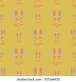 Abstract color seamless pattern for new background.