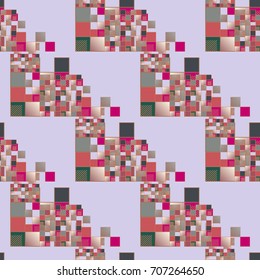 Abstract color seamless pattern for new background.