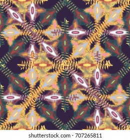 Abstract color seamless pattern for new background.